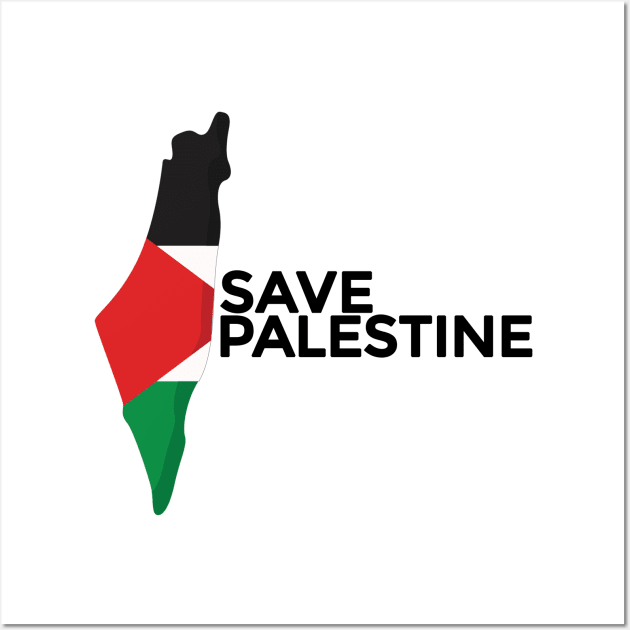 Save Palestine Wall Art by IKAT